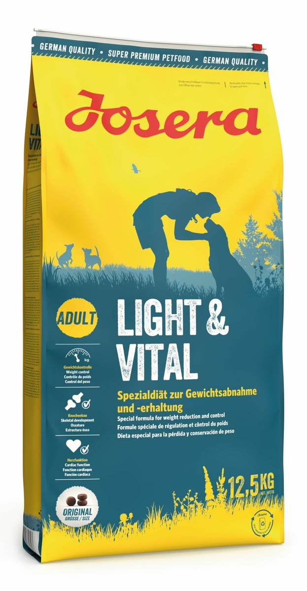Sparpaket 2 x 12,5 kg Josera Light & Vital Hunde Trockenfutter