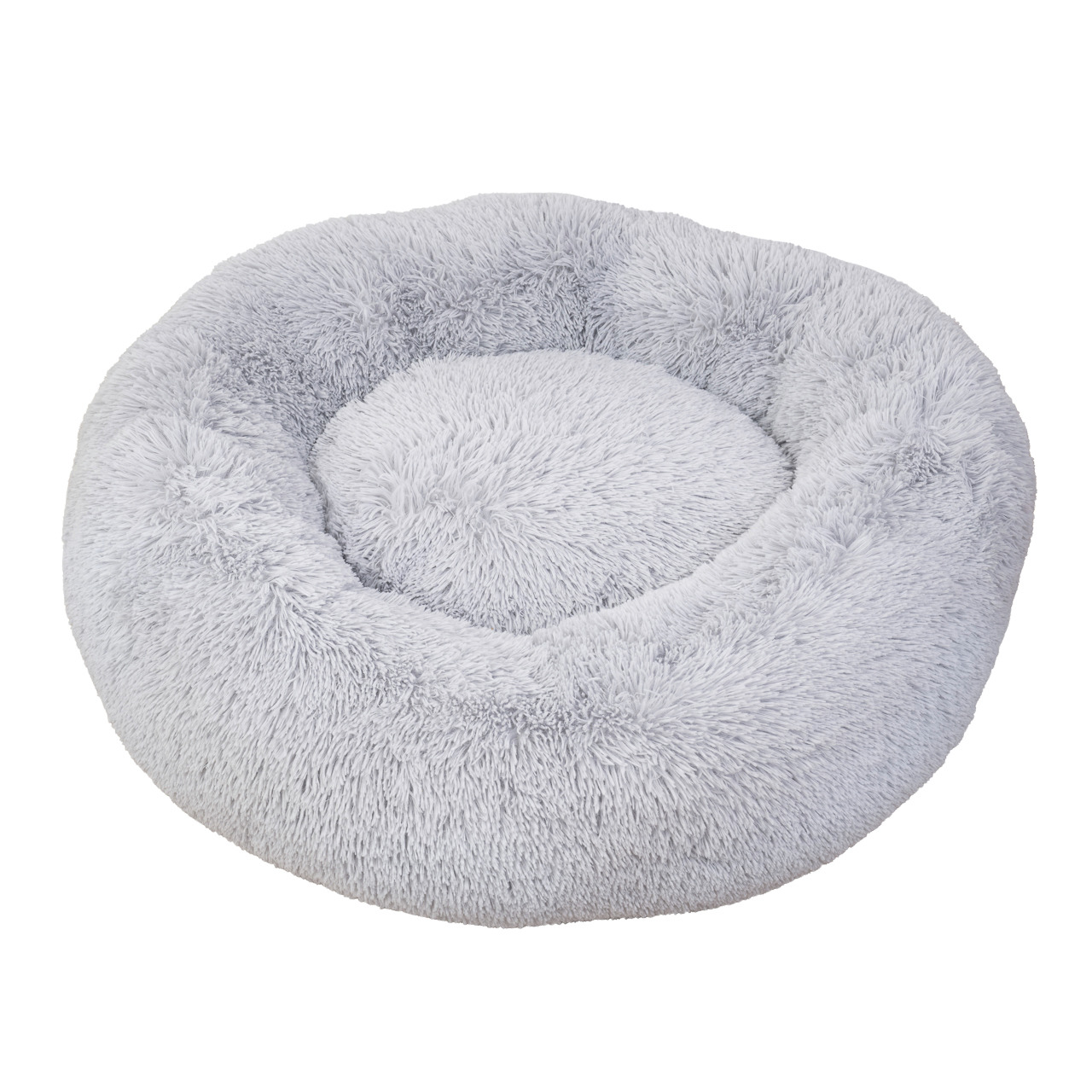 Allpets Kuscheldonut Holly S Ø 50 x 22 cm hellgrau