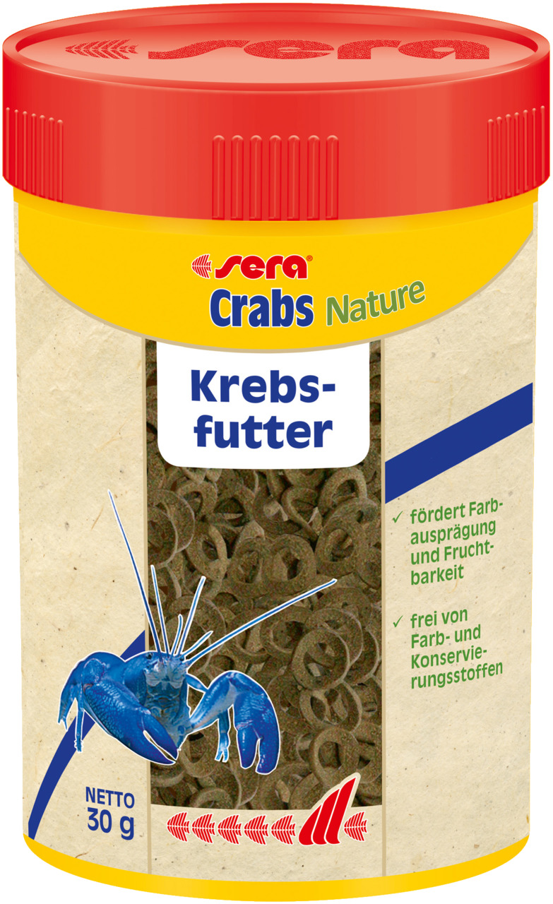 sera crabs natura Naturel 100 Milliliter