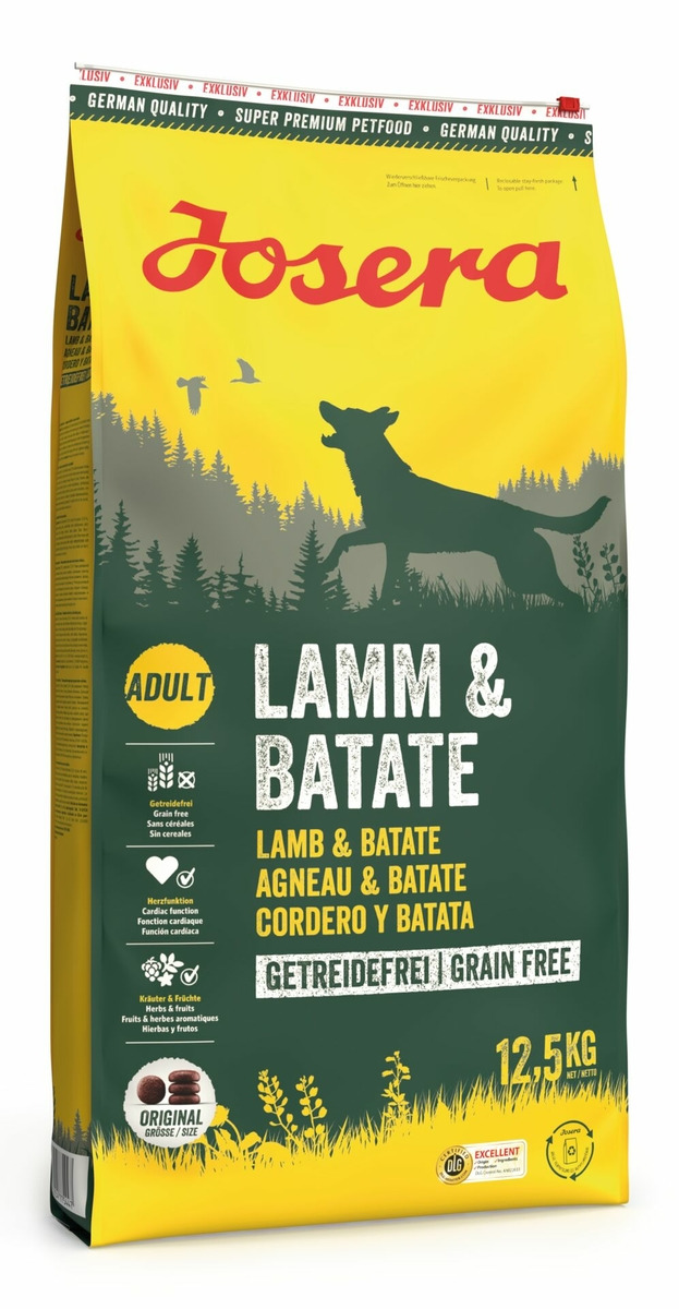 Josera Exklusiv Lamm & Batate 12,5 kg