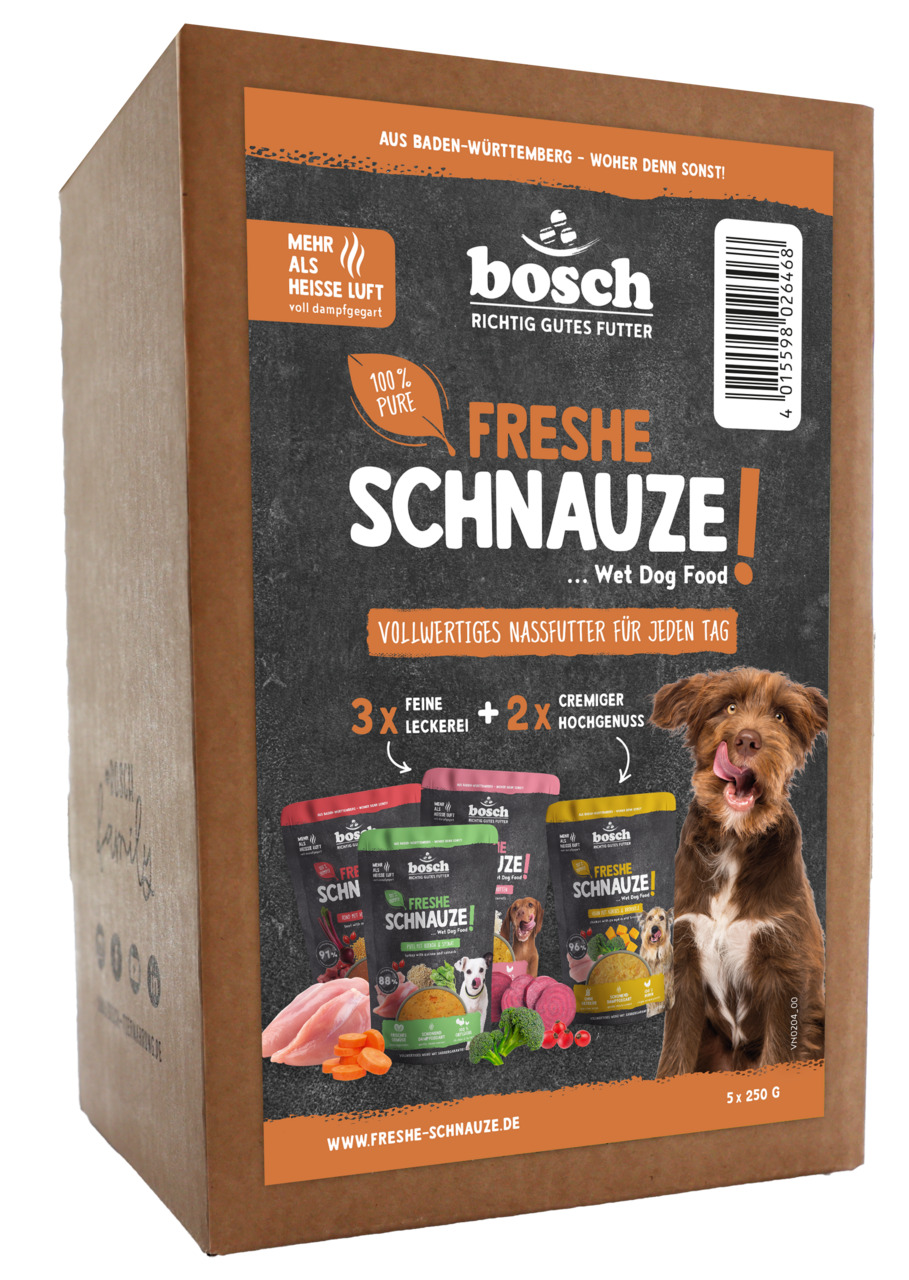 Freshe Schnauze Aktionspaket 5 x 250 g