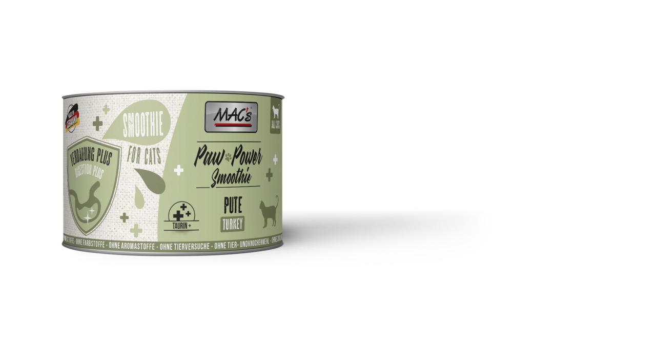 MAC´s Cat Paw Power Smoothie getreidefrei Pute 200 g