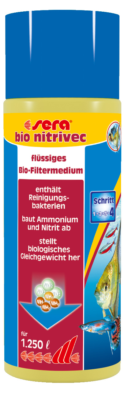 Sparpaket 2 x 500 ml Sera Bio Nitrivec flüssiges Bio-Filtermedium Aquarium Wasseraufbereitung