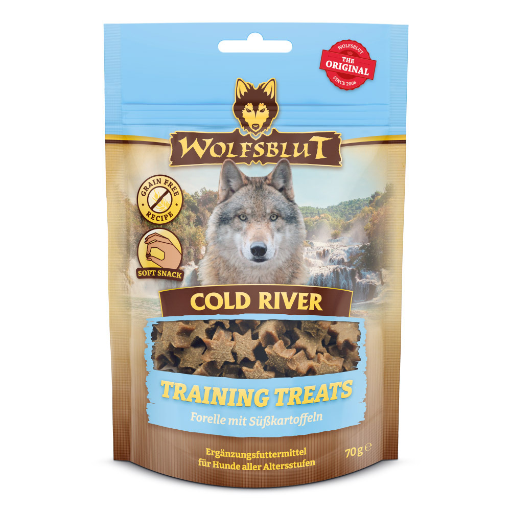 WOLFSBLUT Snack Training Treats Cold River 70 g
