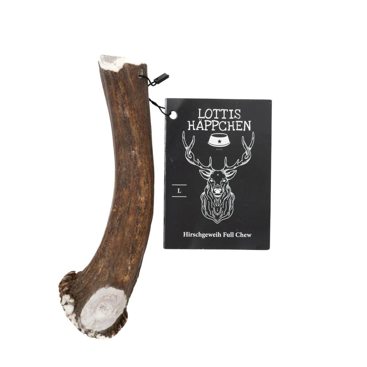 LOTTIS HÄPPCHEN Hirsch Geweih L 160-250 g