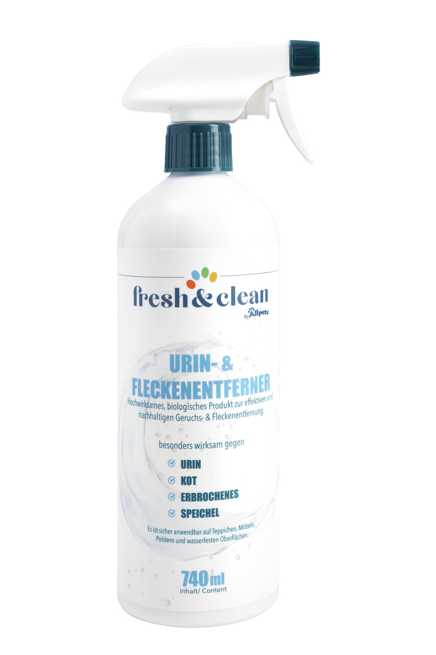 Allpets fresh&clean Urin- und Fleckentferner 740ml
